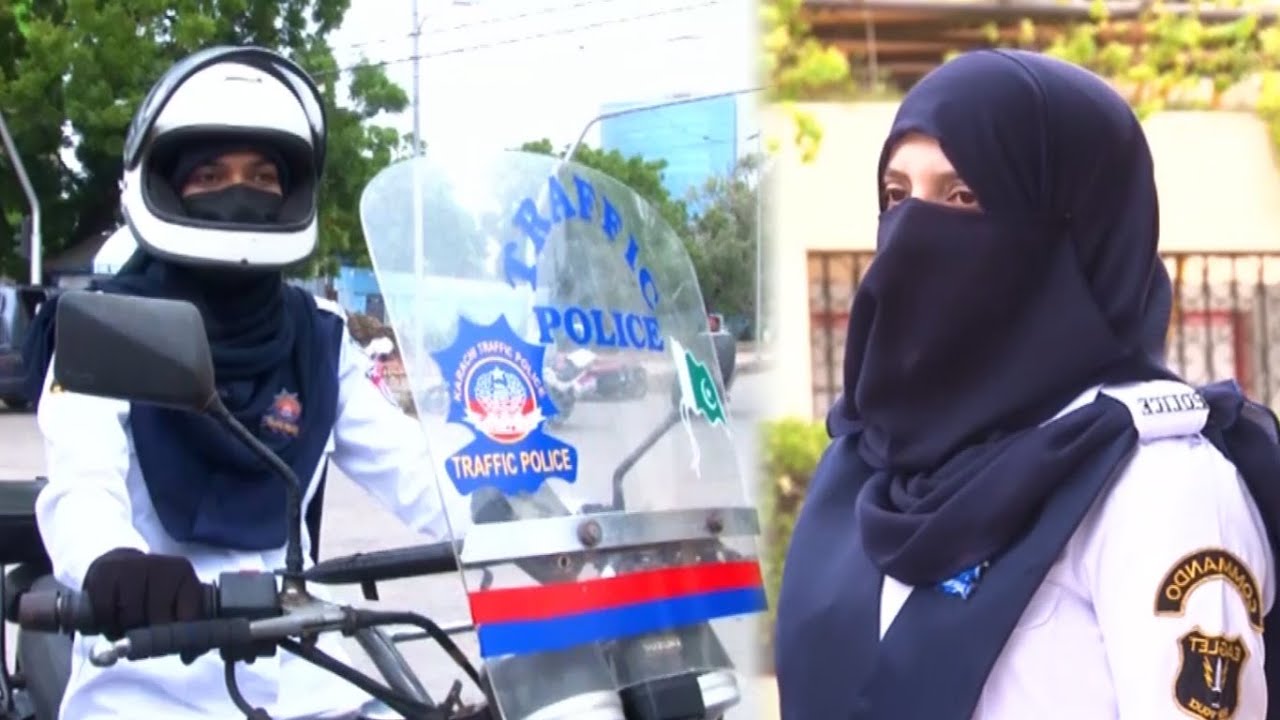 Women Traffic Officers deployed in Karachi, Pakistan