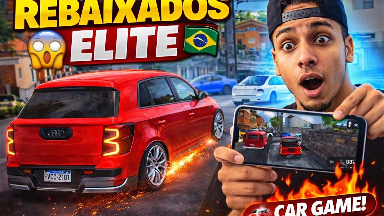 Rebaixados EliteBrasil Driving City driving Car Gameplay .Driving SimulatorBrazil SimulatorElite 