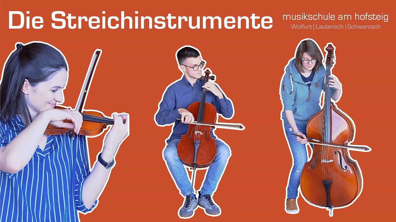 Die Streichinstrumente