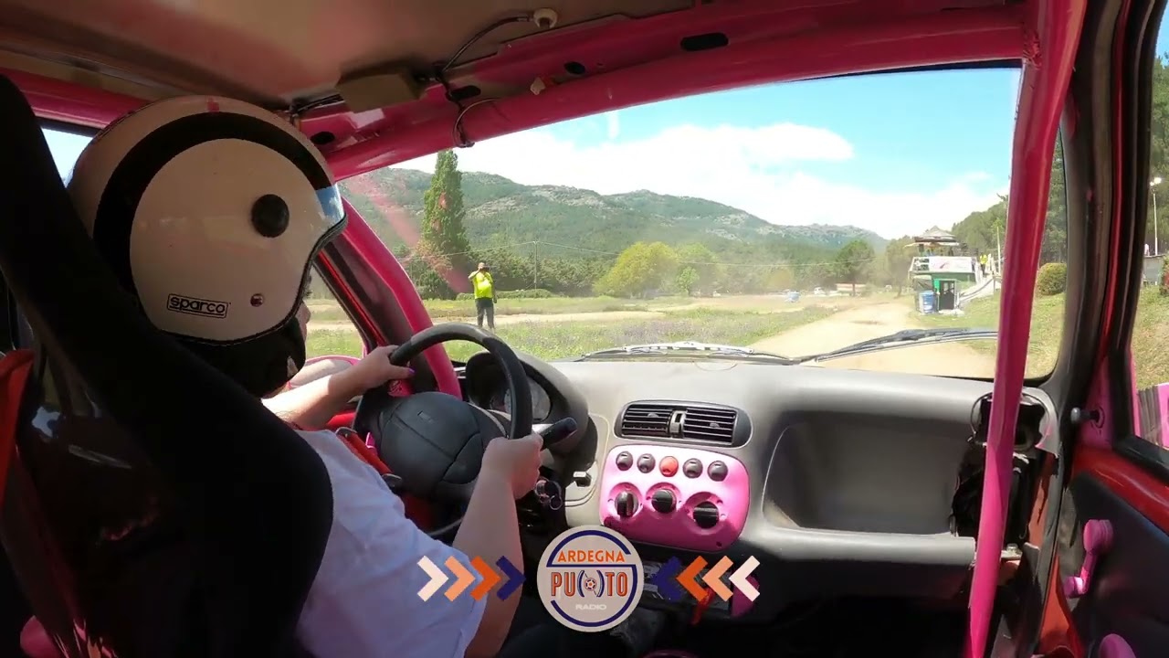 4a Gimkana Lanuseina - Silvia Garau su FIAT 600 #cameracar #goprohero8
