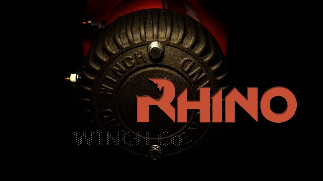 Rhino Winch 13500lb Synthetic // Unboxing and Demo