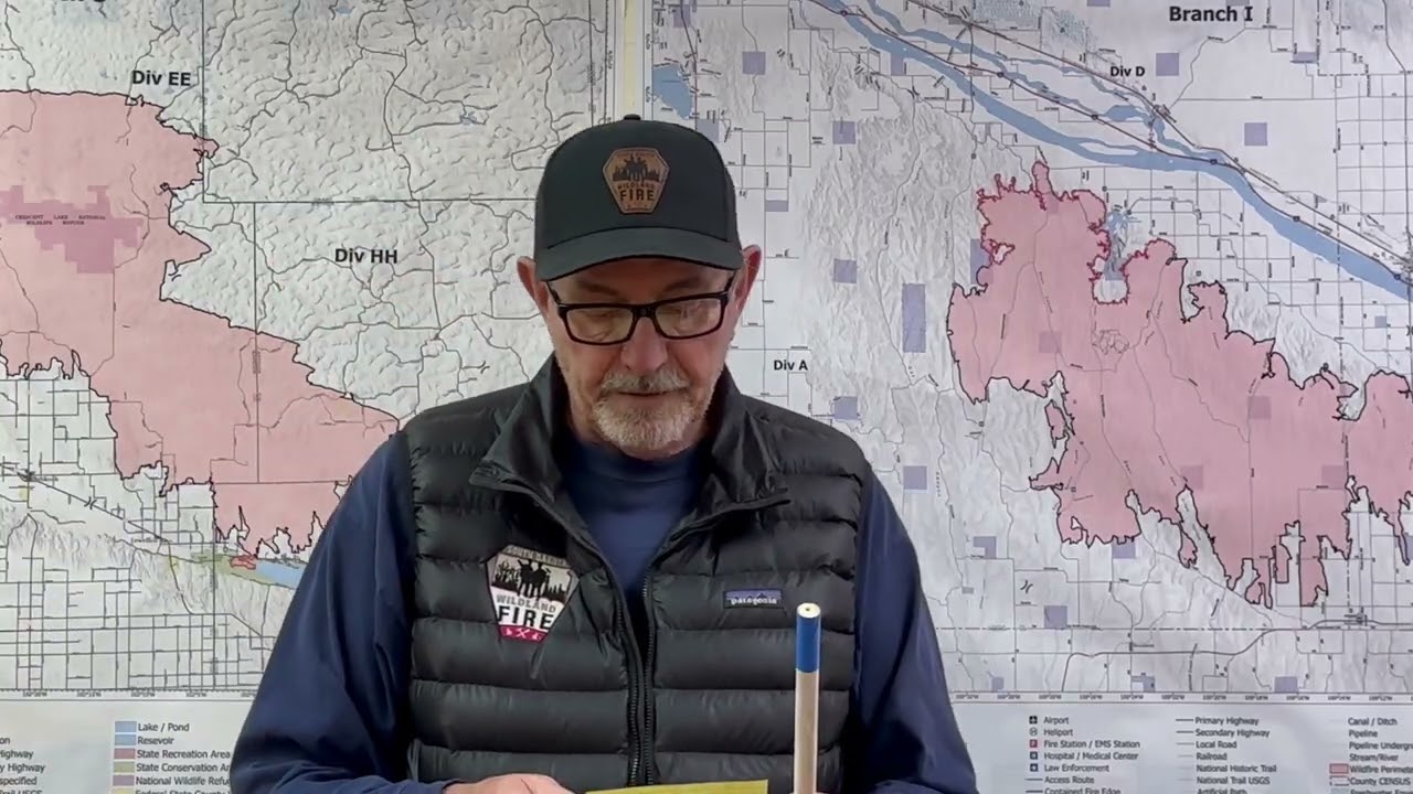 Operations Morning Video Update for Morrill Fire, March 20th, 2026.