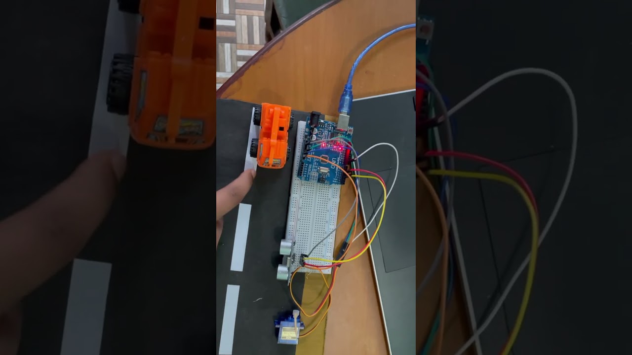 Toll tax system using arduino.