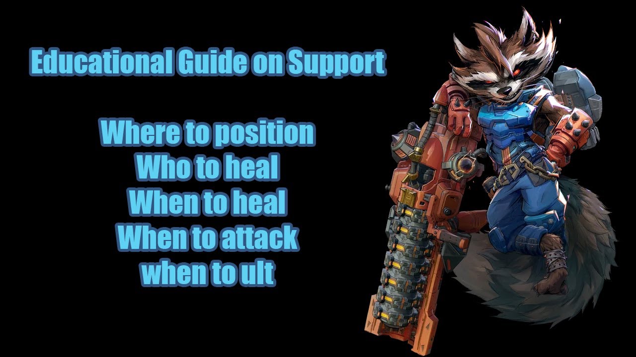 How to Support and Carry Your Games