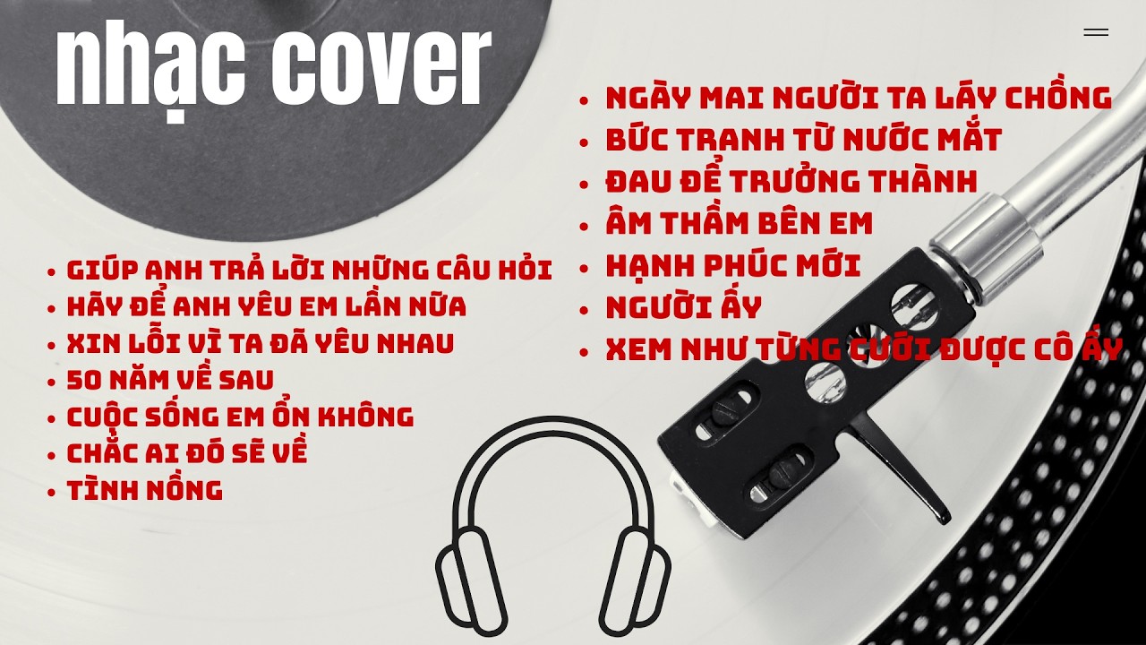 COVER NHẠC VIỆT HAY NHẤT - THẾ HỆ 8X 9X, NHẠC SUY, NHẠC BALLAD HAY,  Cover by: KÝ ỨC CÒN HÁT