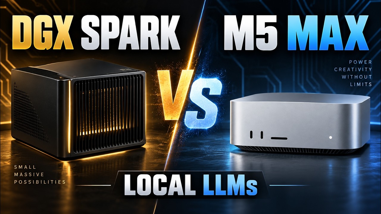 DGX Spark vs Mac Studio M3 Ultra 512 GB for local LLMs
