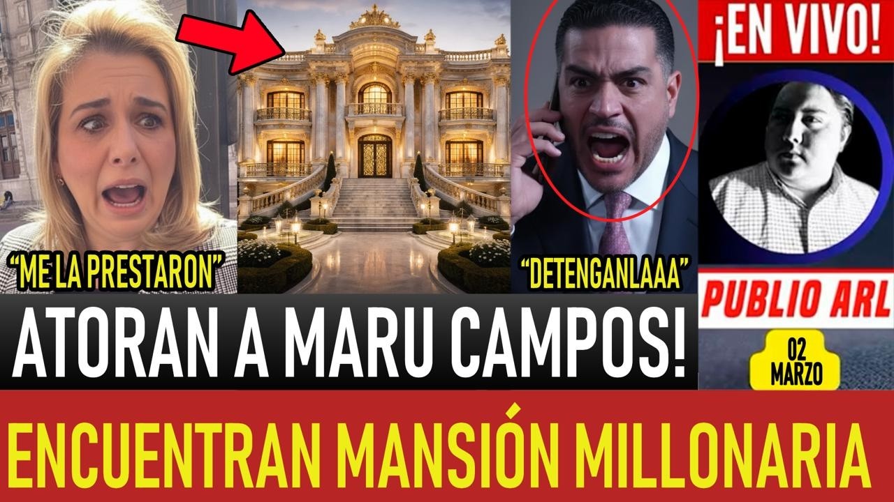 🔴ACABARON ABRAZOS! ATORAN A GOBER PANISTA. DESCUBREN MANSIÓN MILLONARIA. CLAUDIA DA ORDEN A HARFUCH