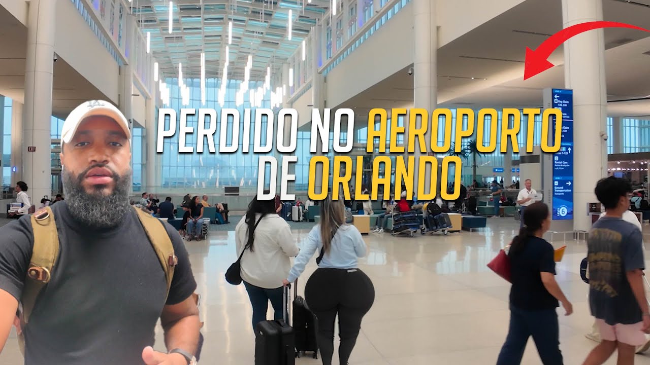 COMO SAIR DO AEROPORTO DE ORLANDO PASSO A PASSO PARA NÃO SE PERDER! - JEFF EUA