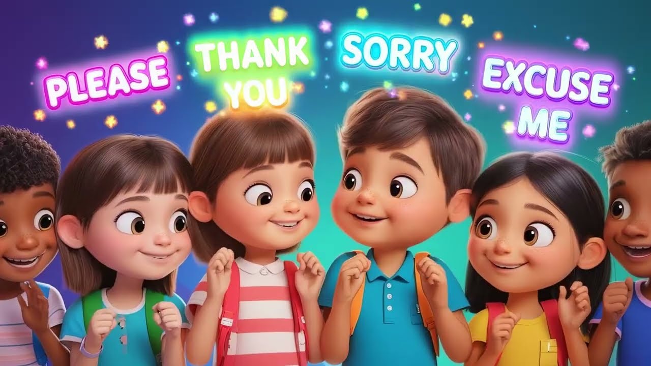 The Magic Words |  Please, Thank You, Sorry & Excuse Me