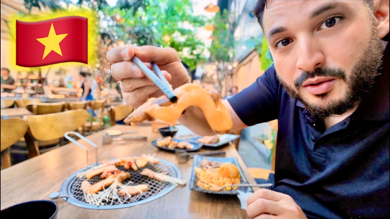 $14 All You Can Eat Seafood Buffet in Da Nang 🇻🇳