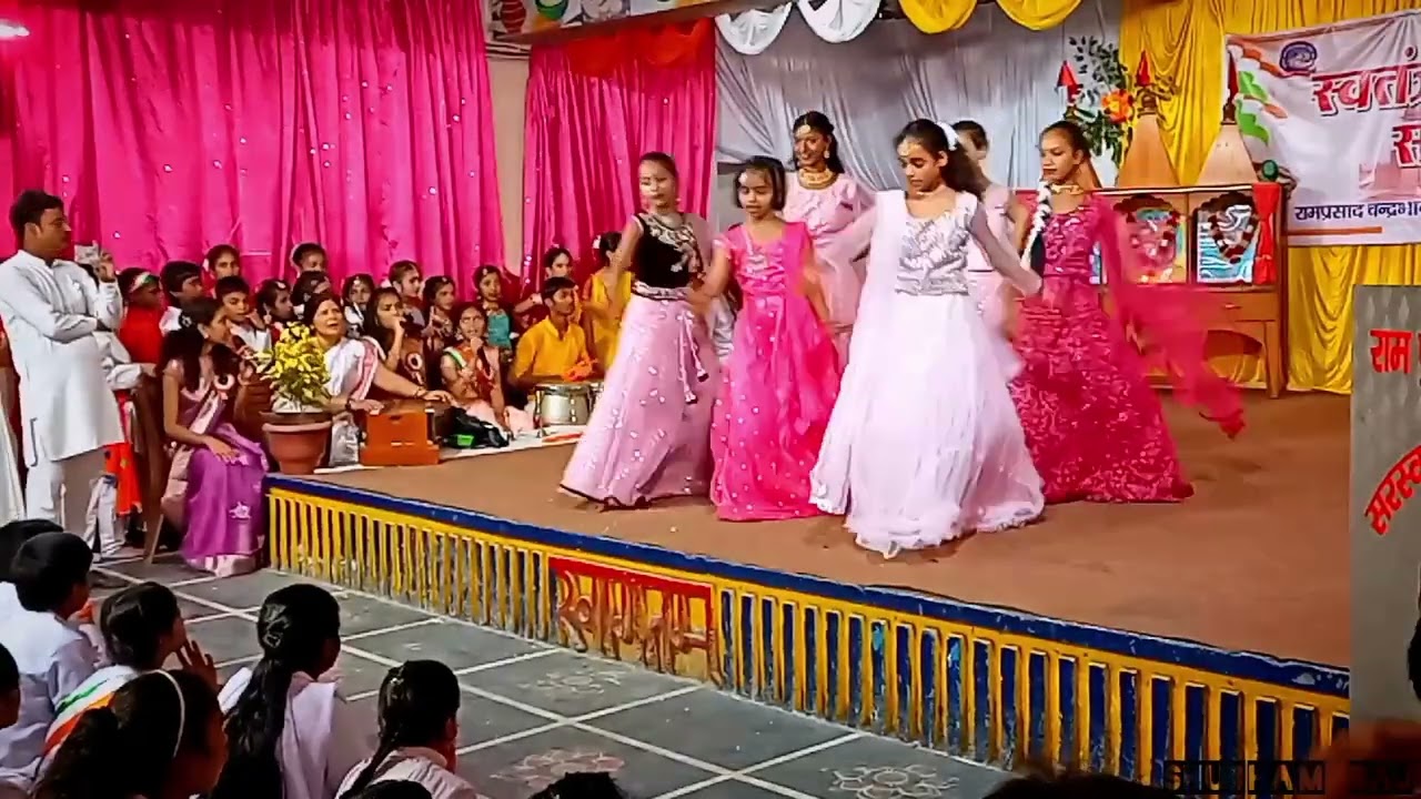 #Ramparsad Chandrabhan Saraswati Vidya Mandir #Ramgarh cantt#15August2023 school program#part1#viral