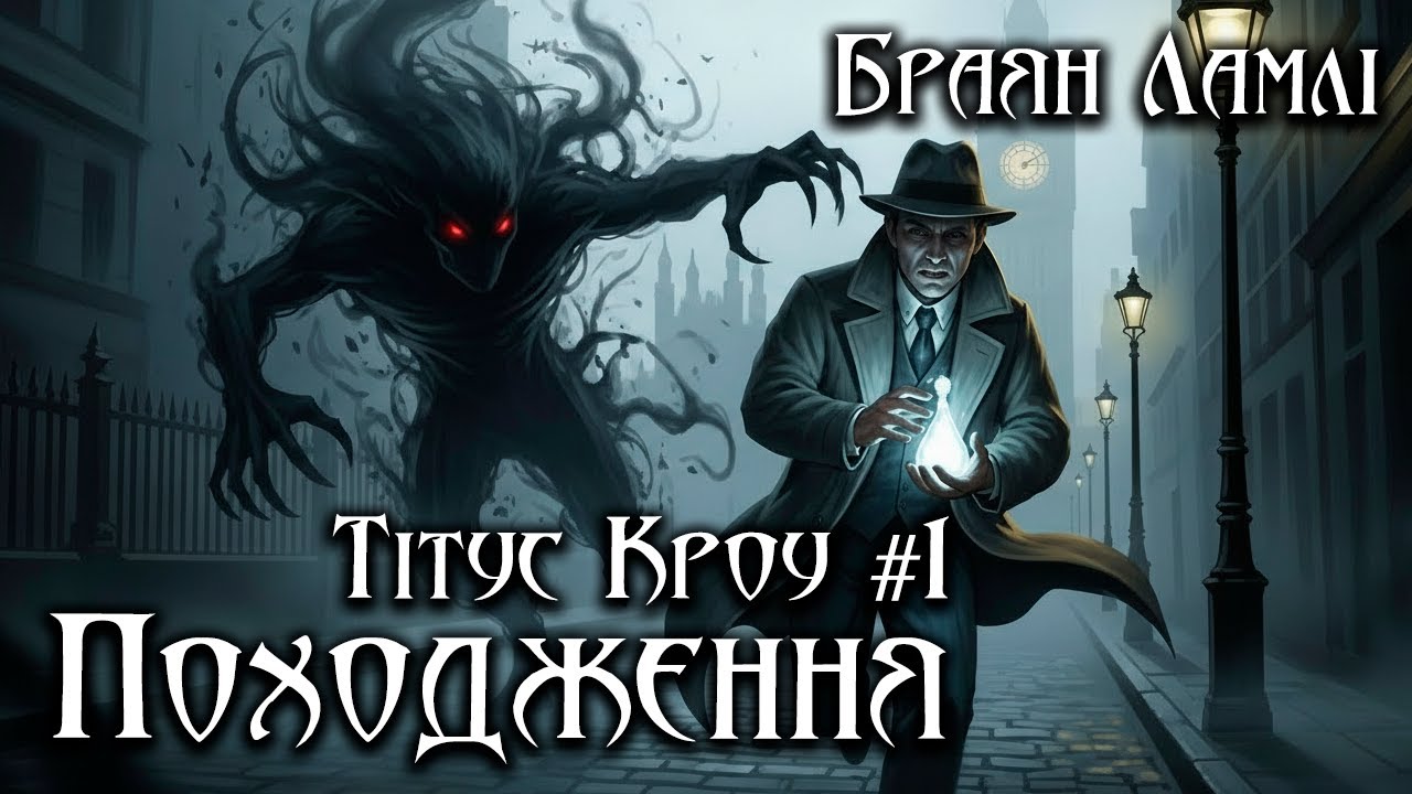 Браян Ламлі - Тітус Кроу #1 - Походження  #аудіокнига #фантастика #фентезі #містика #пригоди