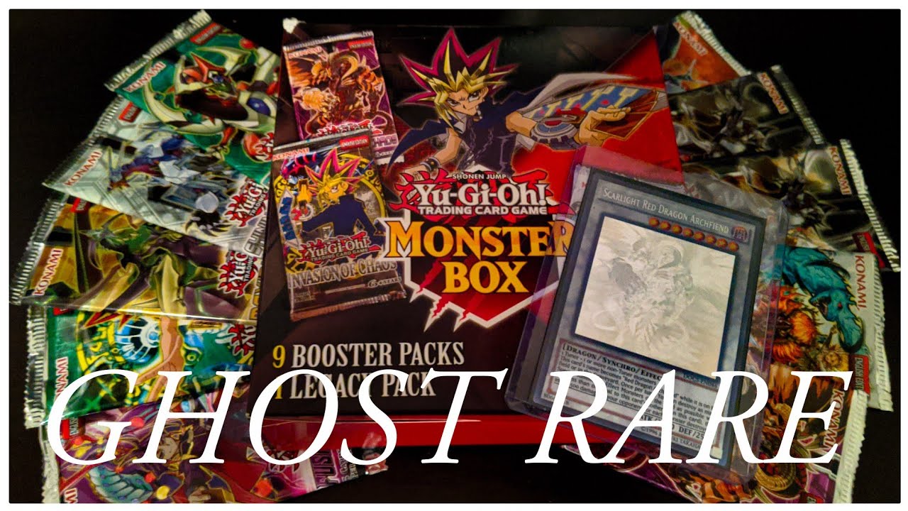 GHOST RARE Best Yu-Gi-Oh Monster Box Unboxing Amazon Mystery Box (Re-Upload)