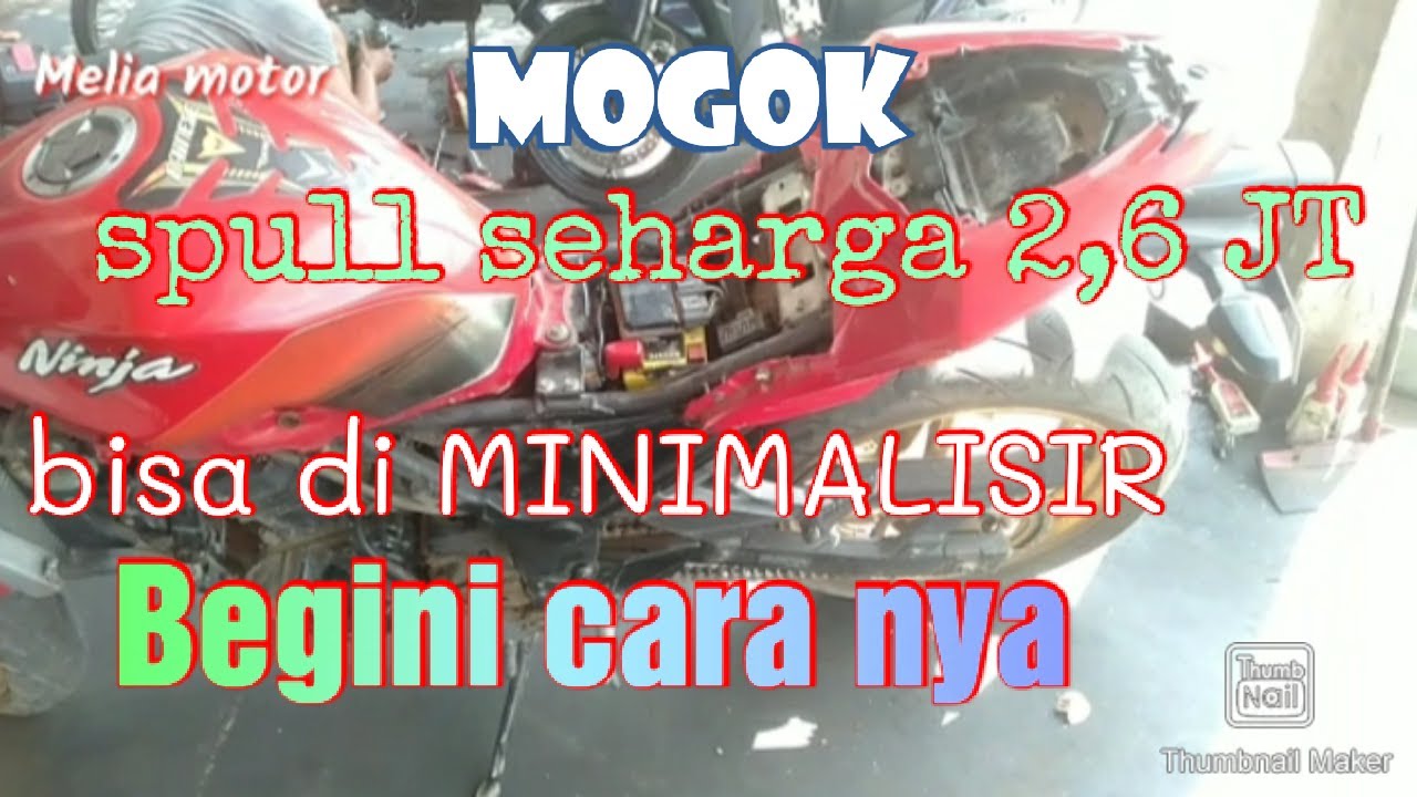 Ninja 4 tak 250 fi mogok Spul gosong, Begini Cara Hemat nya