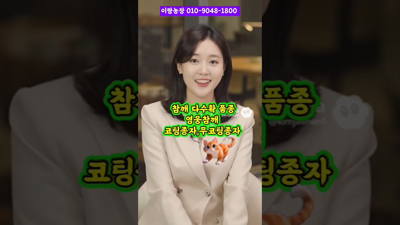 영웅참깨 코팅종자.             무코팅 종자  판매합니다