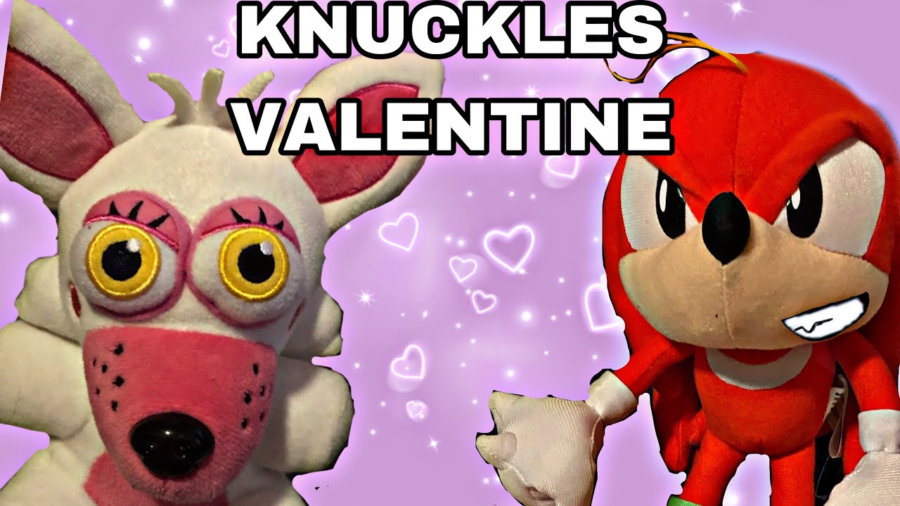Sonic Plush - Knuckles Valentine