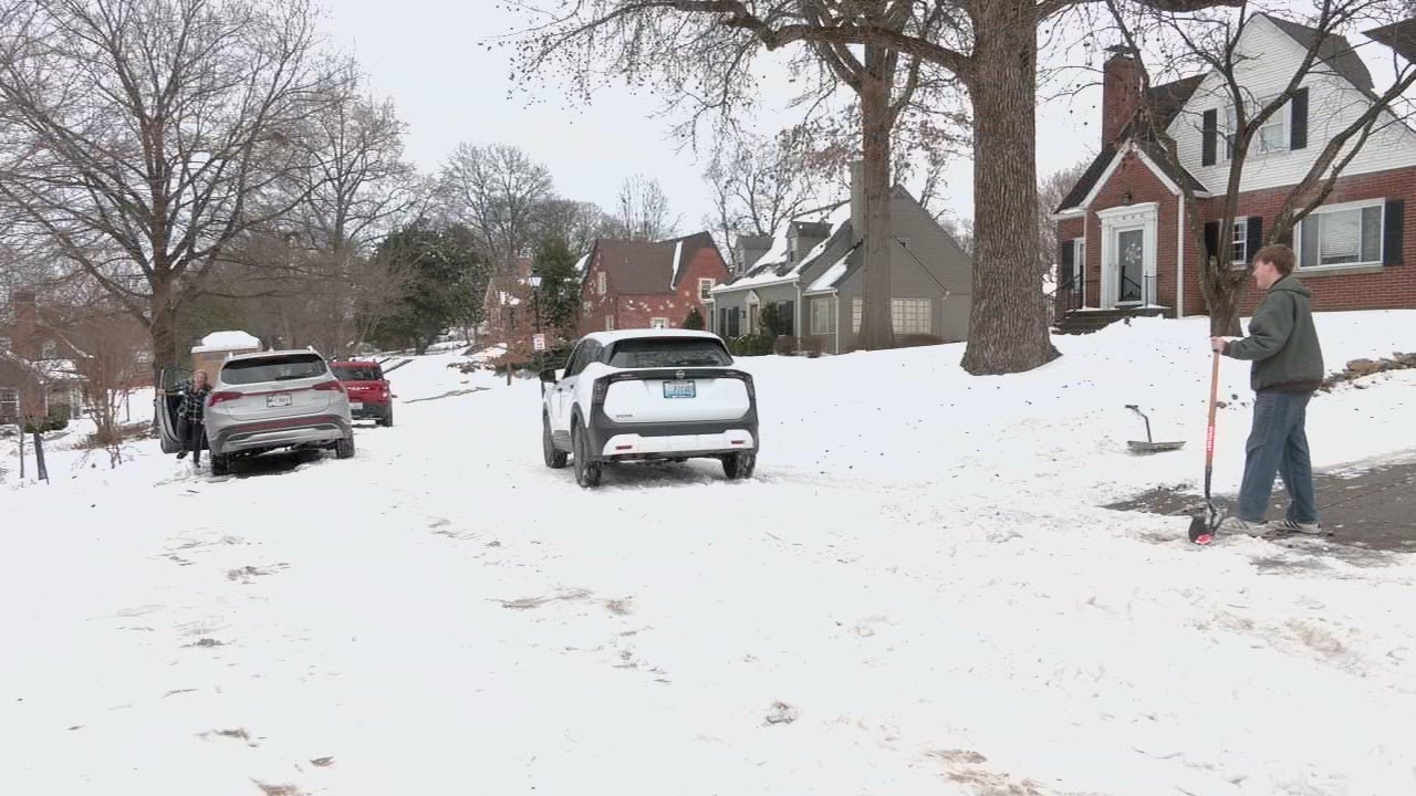 Many Louisville neighborhood roads remain untreated more than a week after snowstrom