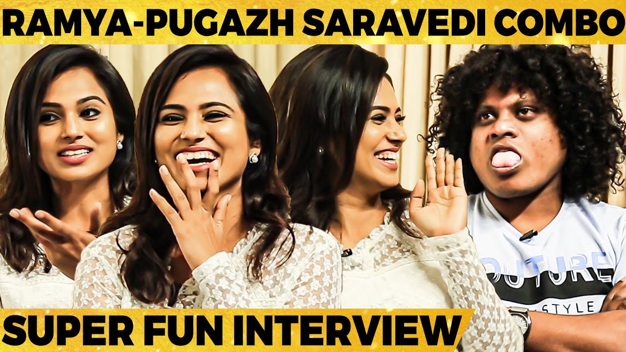 Ramya pandiyan & Pugazh's Best ever entertaining Interview - Don't Miss it