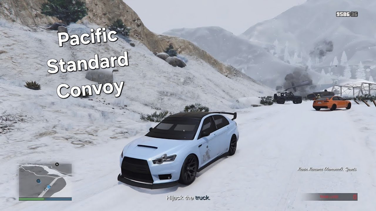 GTA V Online | Pacific Standard - Convoy