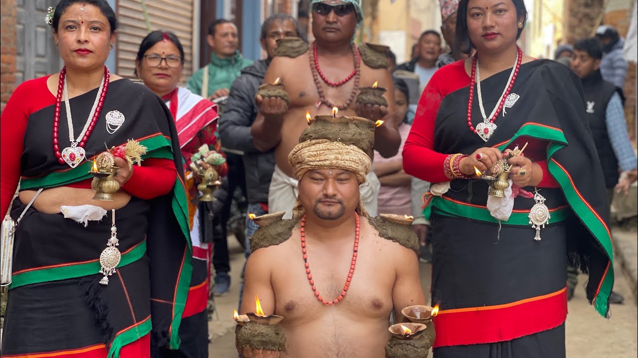 साँखुमा भव्यताका साथ मनाइने यो प्रसिद्ध जात्रा त्यहाँबाहेक ललितपुरको थेच्वमा ..Full Video 4K Quality