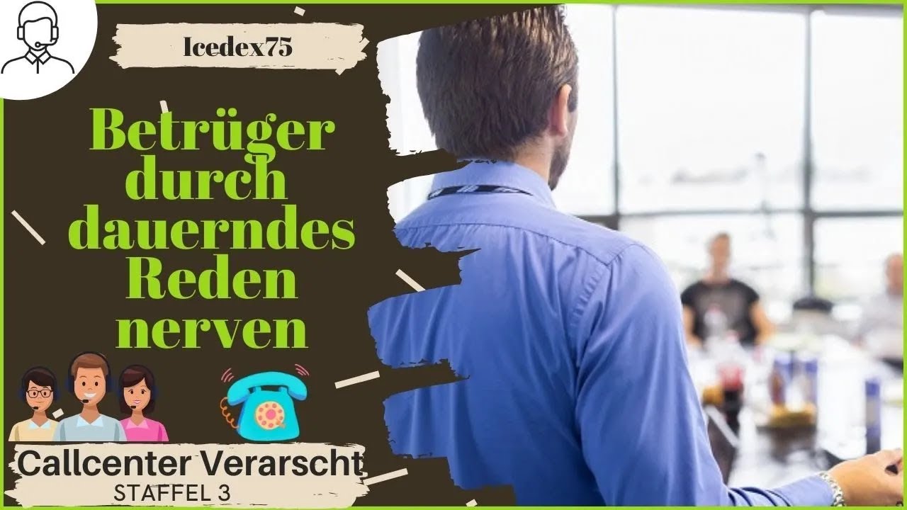 Reden wie ein Wasserfall | ☎️ Betrug | Callcenter Verarsche |