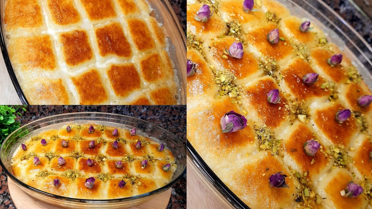 بسبوسه كاروهات بالقشطه غير عن كل البسبوسات شي غرررام بالشكل والمذاق سهله وسريعه التحضير 😋🥰