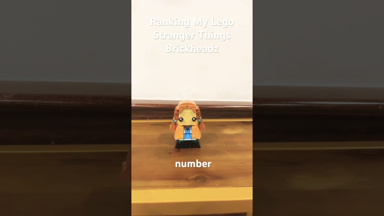 Ranking My Lego Stranger Things Brickheadz