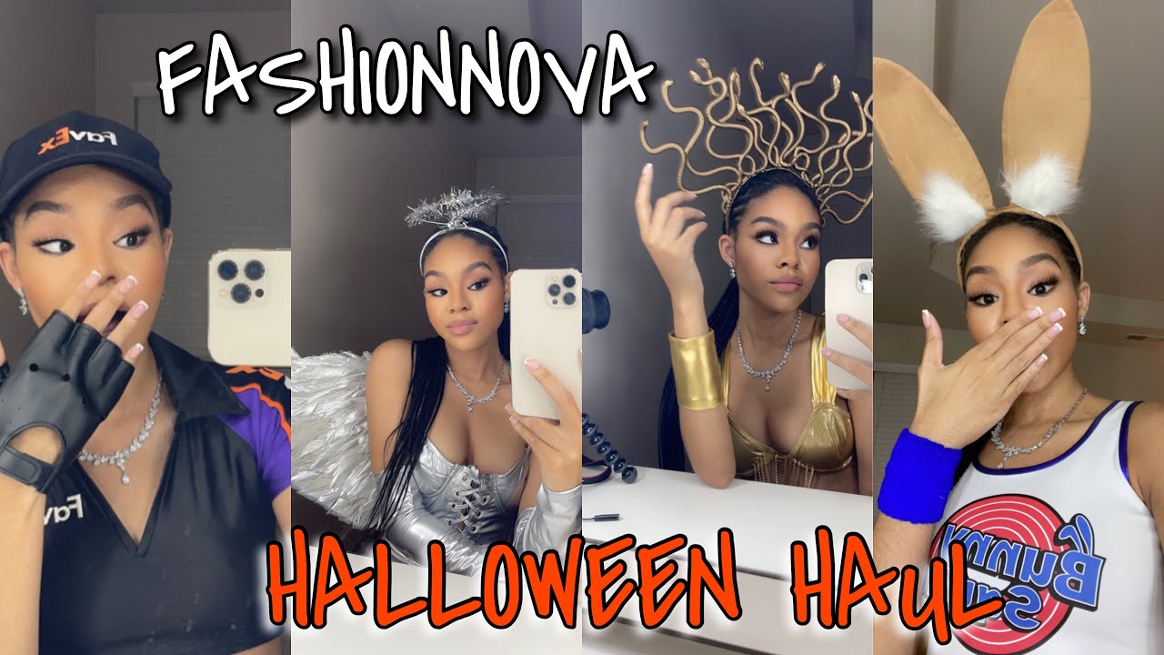 FASHIONNOVA HALLOWEEN COSTUME HAUL