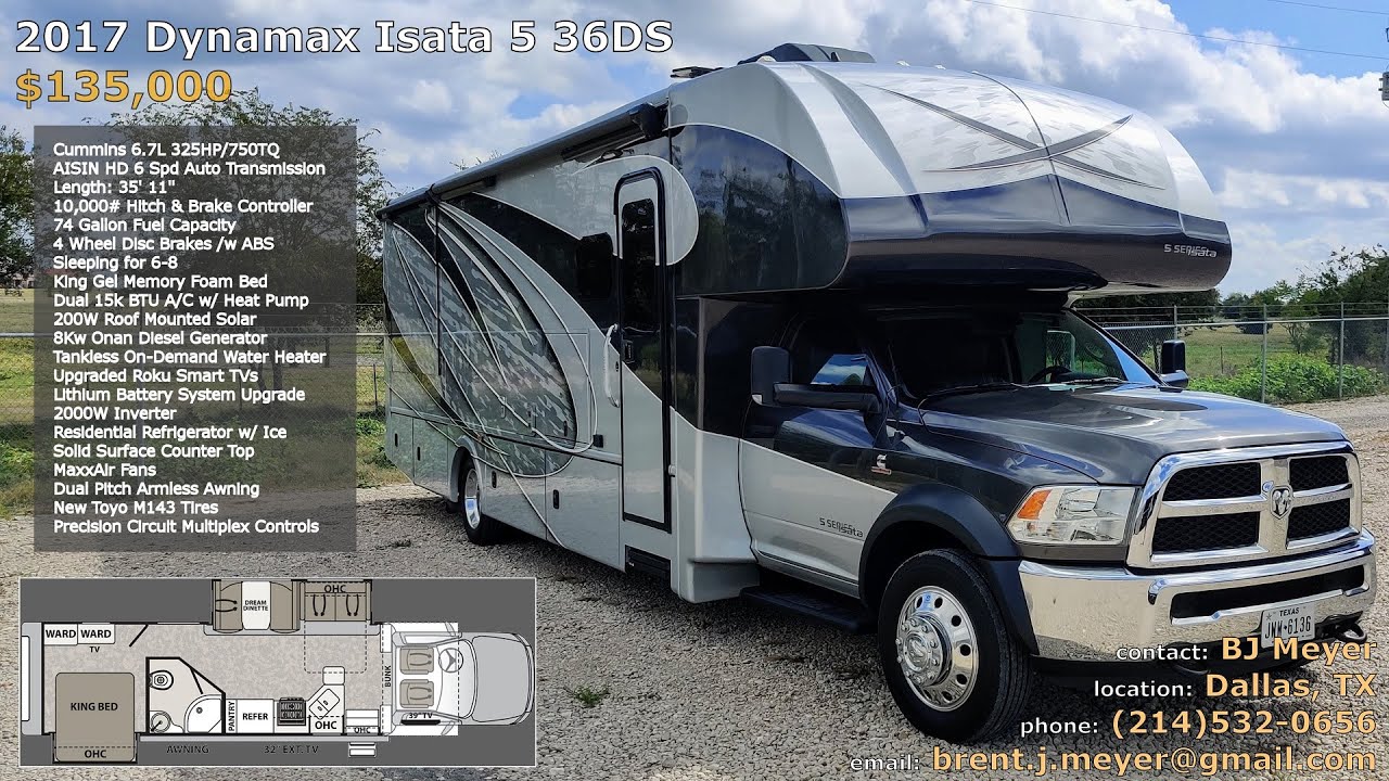 2017 Dynamax Isata 5 36DS for Sale in Dallas, TX