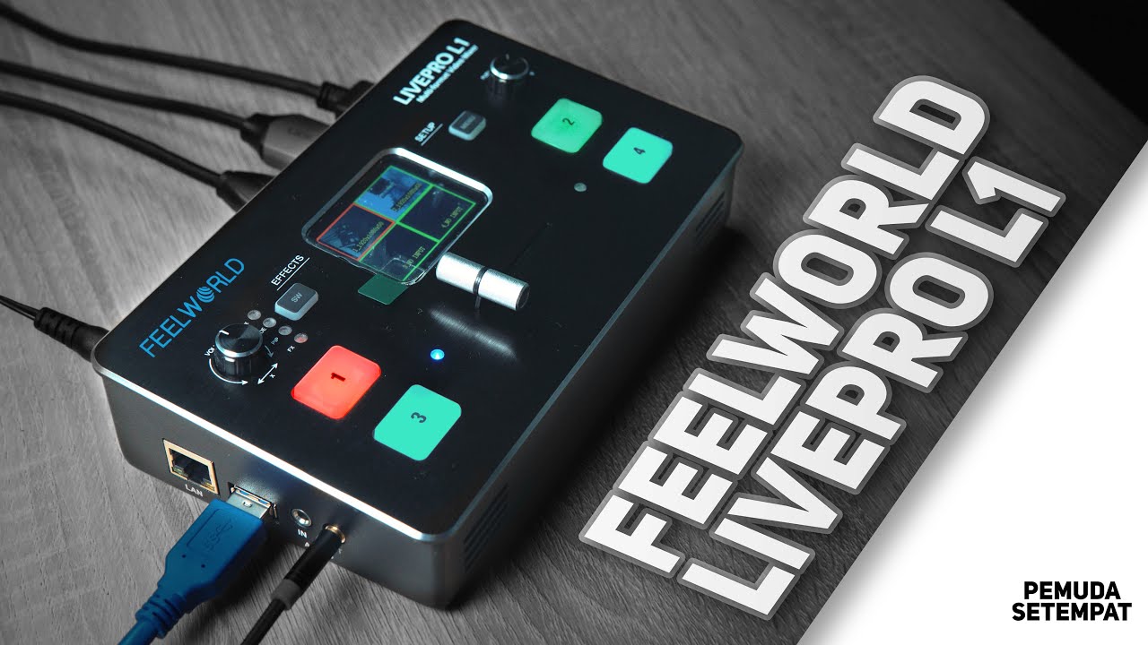 Video Switcher Murah Tapi Joss - Feelworld Livepro L1