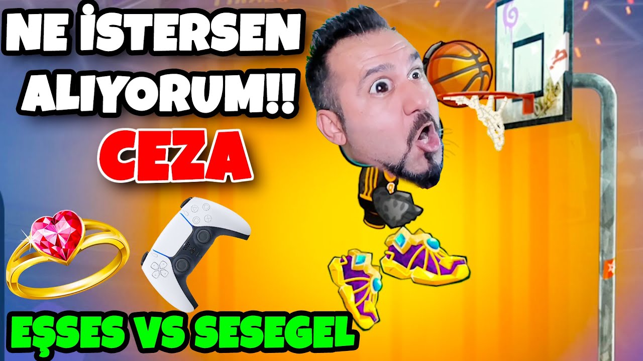 EŞSES İLE NE İSTERSEN ALIYORUM CEZALI BASKETBOL ARENA OYNUYORUZ!