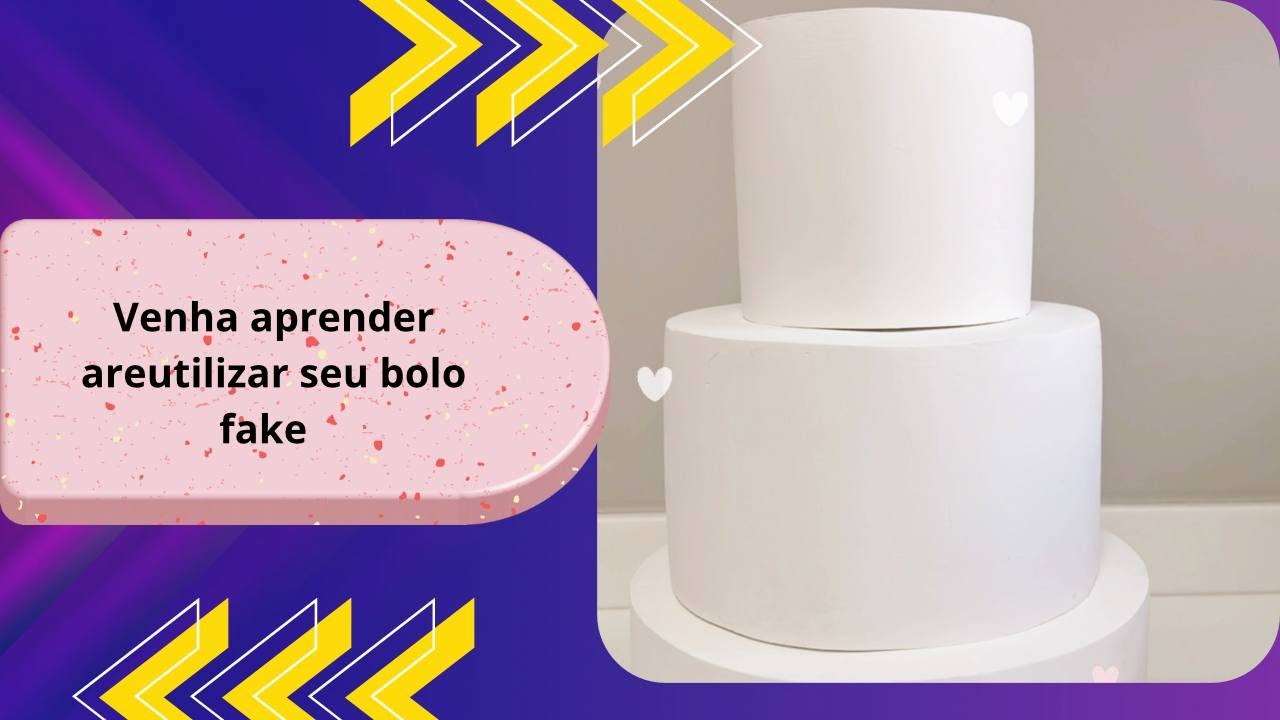 Atenção!! PARTI 01 REFORMA DE BOLO FAKE PASSO A PASSO. DE BISCUIT, PARA MASSA CORRIDA! FICA DE OLHO.