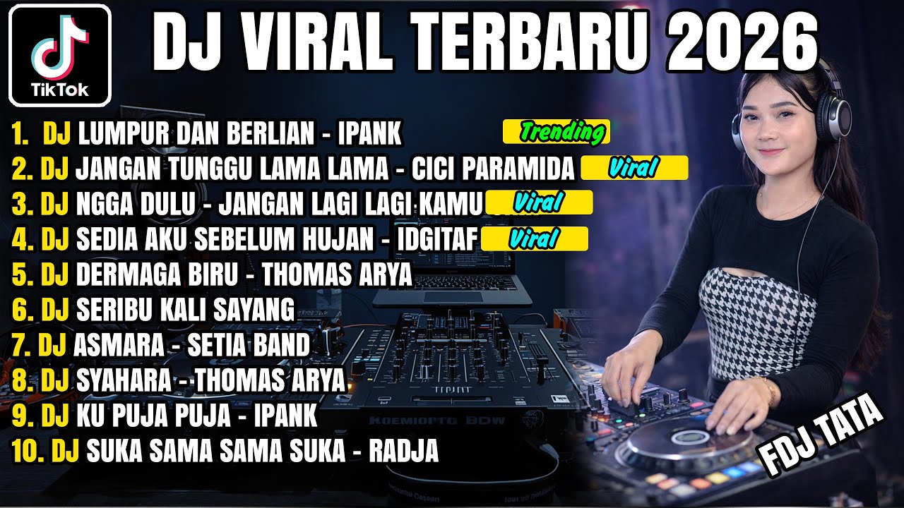 DJ TIKTOK TERBARU 2026 🎶 LUMPUR DAN BERLIAN – IPANK | FULL BASS VIRAL