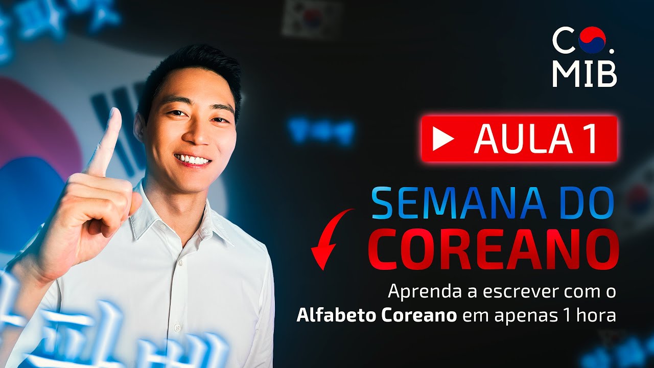 AULA 1 - APRENDA A ESCREVER COM O ALFABETO COREANO EM APENAS 1 HORA