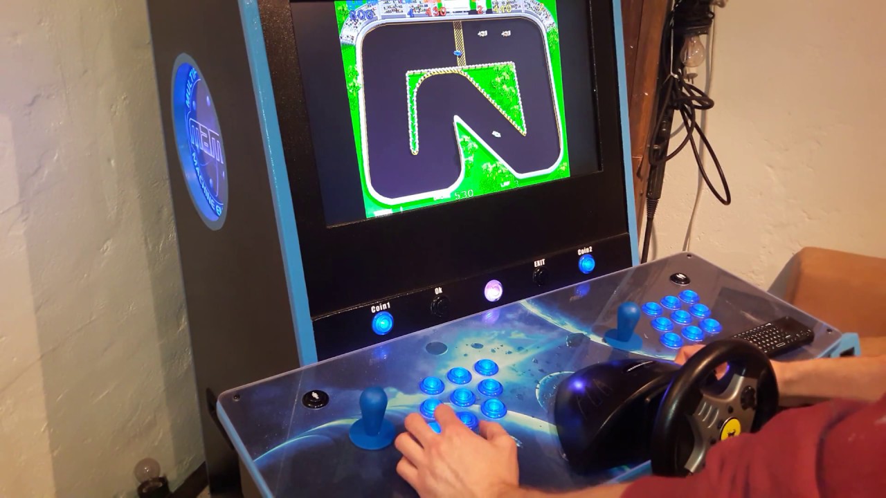 Arcade Steering Wheel with optical Mouse