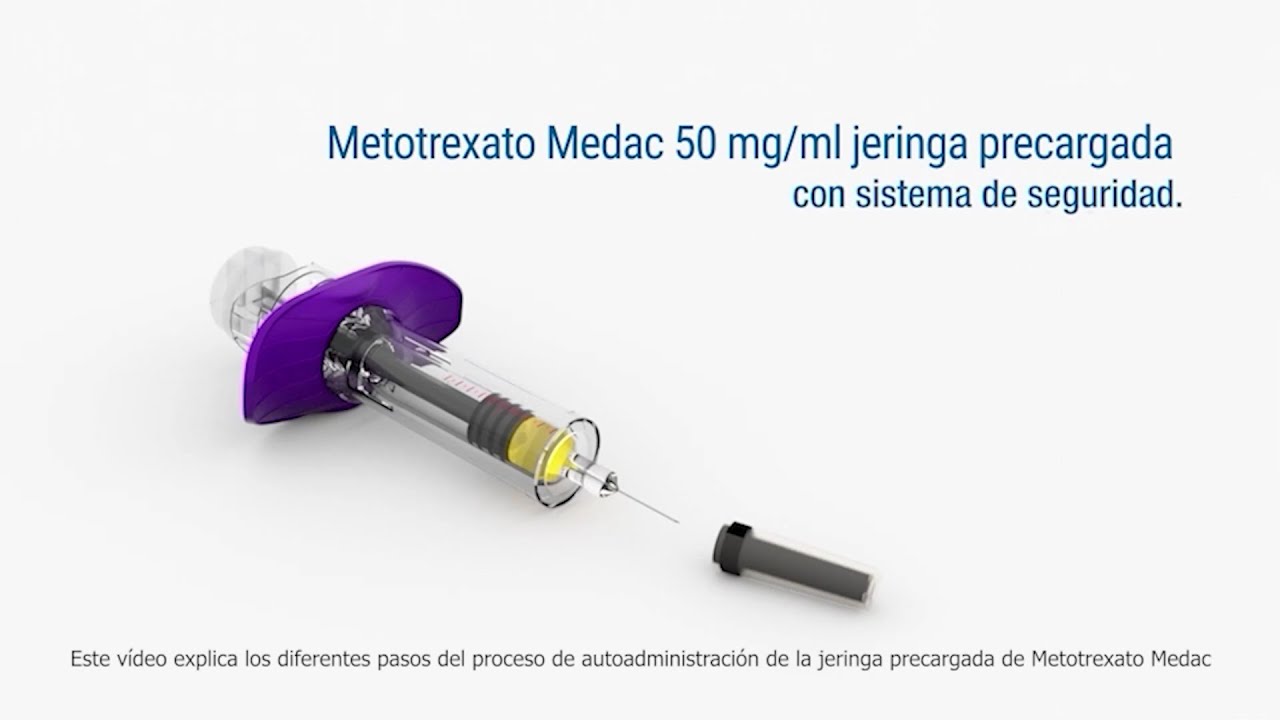 Metotrexato Medac 50 mg/ml jeringa precargada con sistema de seguridad