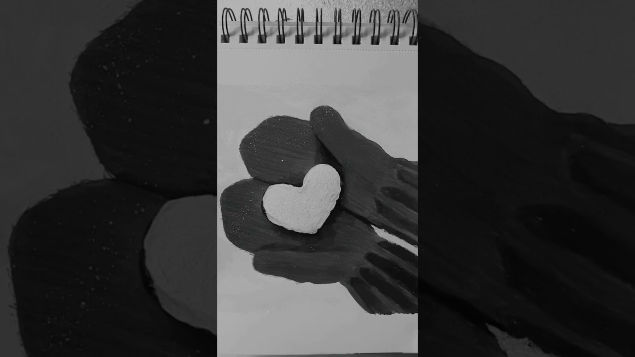 Spread ❤️ | Valentines day | YouTube shorts #artshorts #youtubeshorts #art #painting #love #acrylic