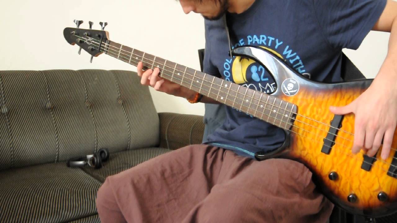 Toe - I Dance Alone - bass cover