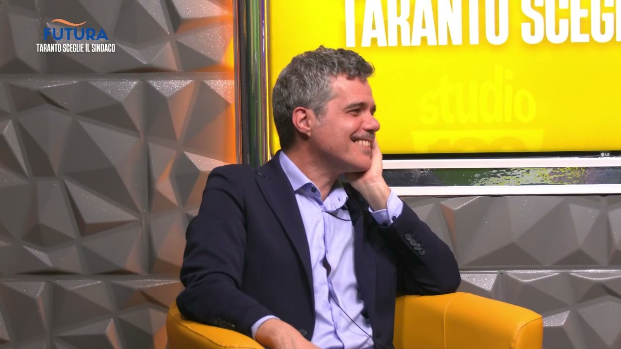 Futura: Taranto sceglie il sindaco, l'intervista a Mario Cito presenta Angelo Di Leo