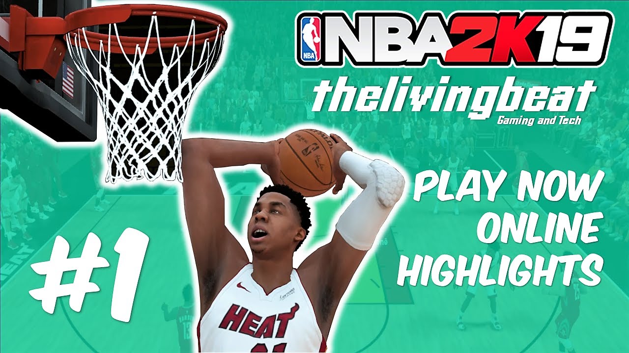 NBA 2K19 Play Now Online Gameplay NO.1 MIAMI HEAT vs HOUSTON ROCKETS