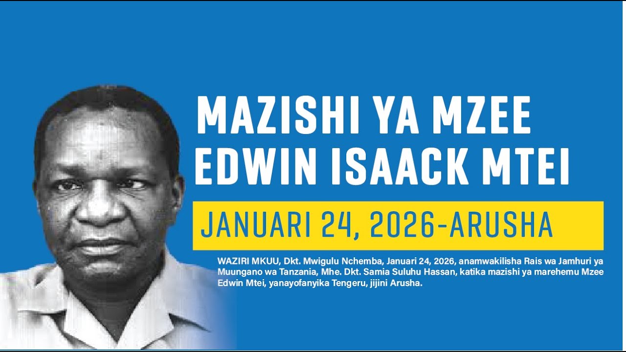 Waziri Mkuu anashiriki Msiba wa Mzee Edwin Mtei