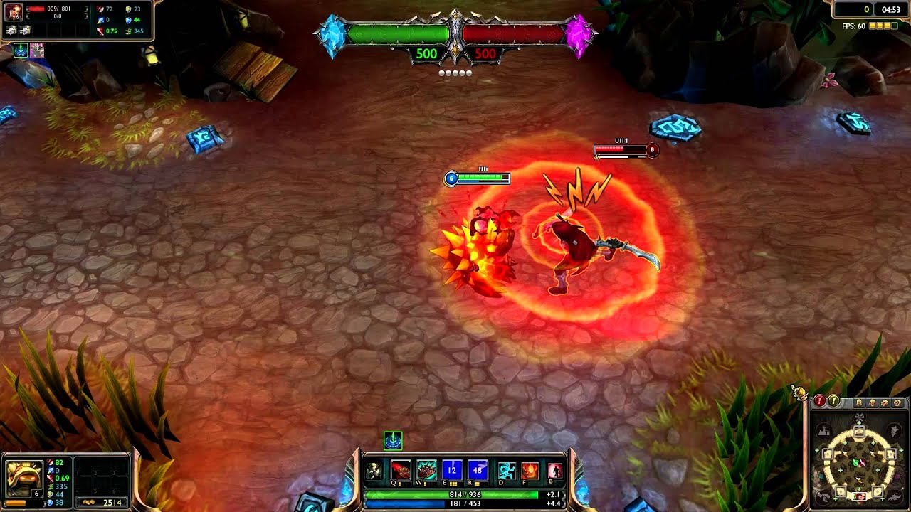 Molten Rammus (2013 Texture Update Skin Spotlight) League of Legends