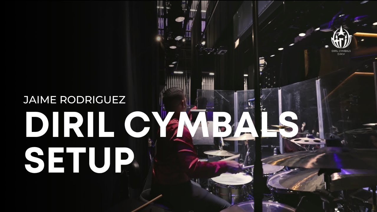 Incredible DIRIL CYMBALS setup 🔥🔥🔥
