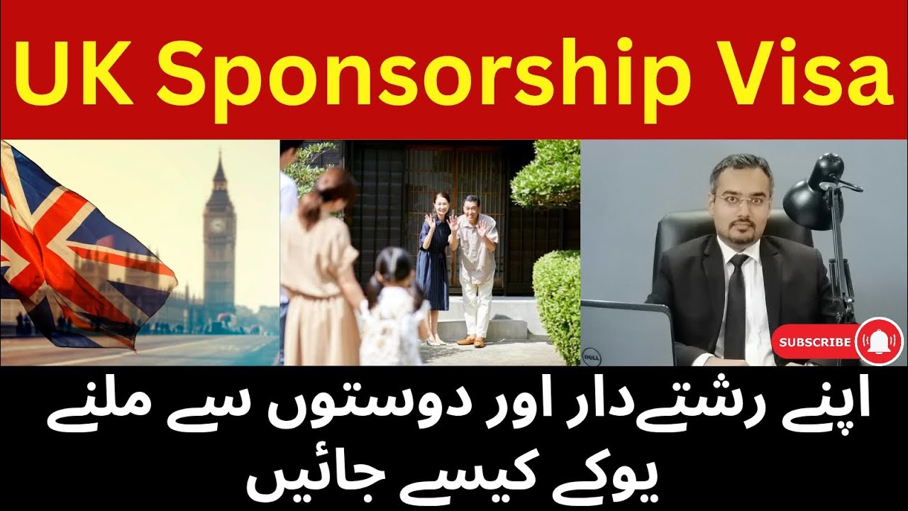 UK Sponsorship Visit Visa 2026 | Who can Apply? | Complete Step-by-Step Guide