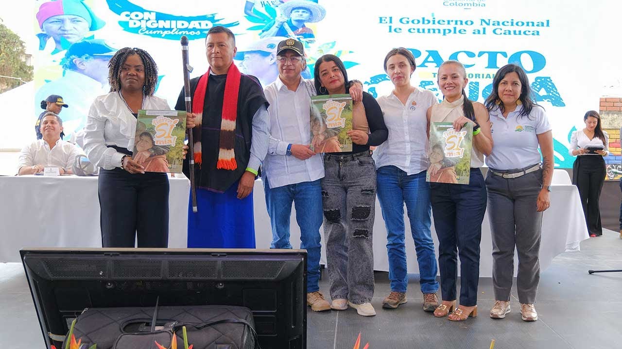 Presidente Petro durante el evento Pacto Territorial Cauca, por la Transformación Territorial [...]
