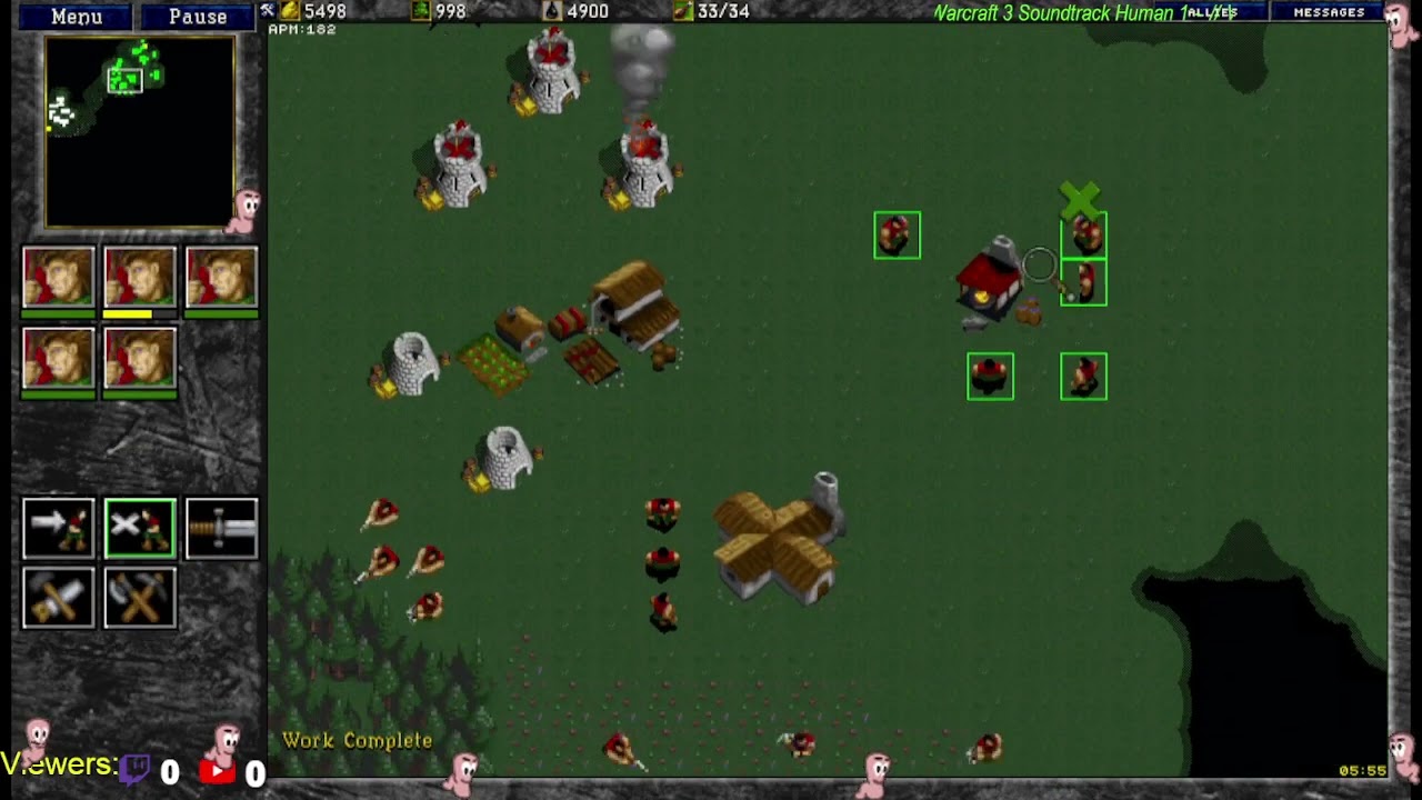2nd demo feat mntbiker56, War1 mode - Unification mod v1.6 #war2mods #war2comps #warcraft2