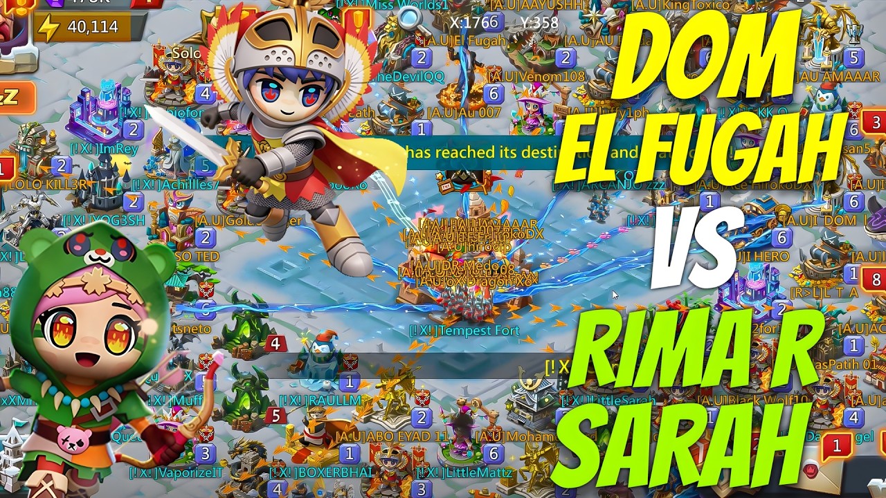 Lords Mobile -  The MOST Insane WoW at K1081! FT DOM, FUGAH, RIMA, & SARAH