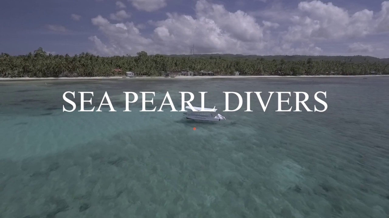Sea Pearl Divers Siquijor Island, Philippines. **HD DJI Phantom4