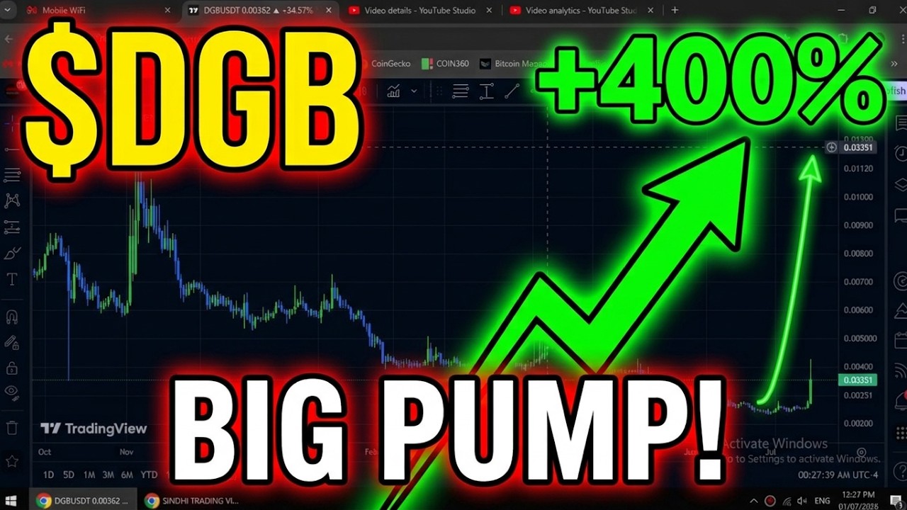 $DGB PUMPING 💪 DIGIBYTE #dgb #digibyte #crypto