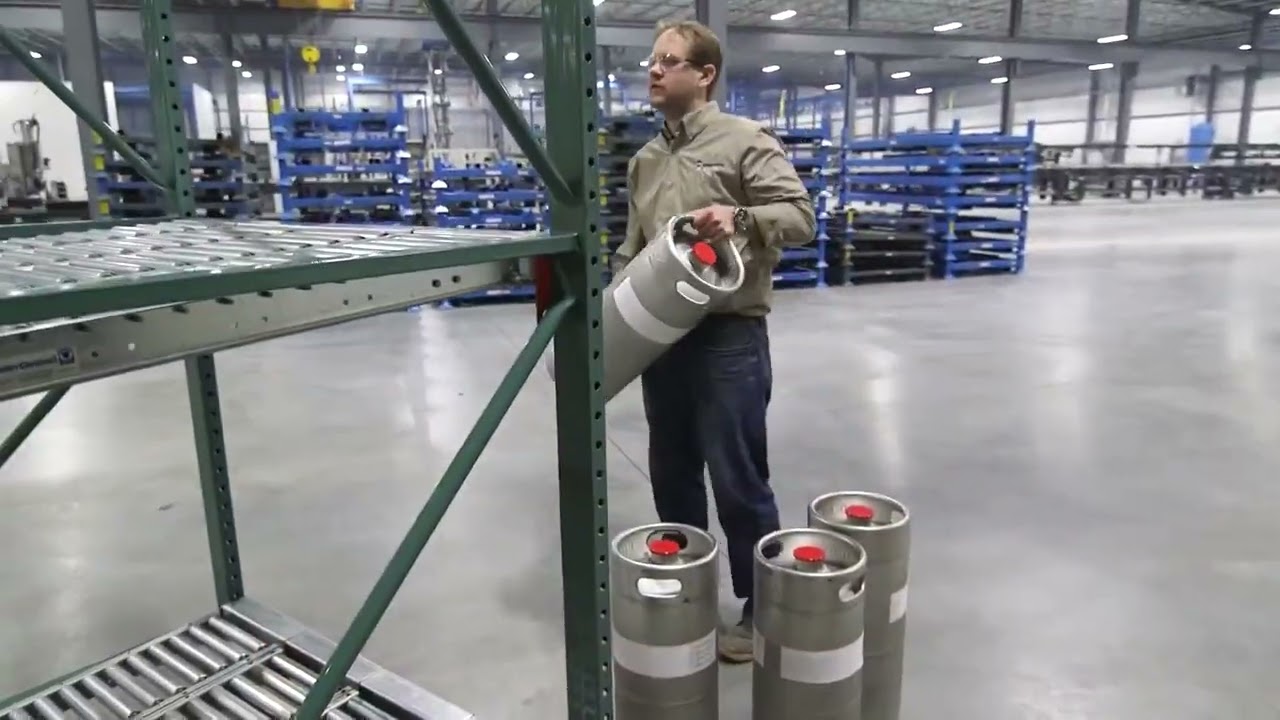 Keg Flow Rack demonstration